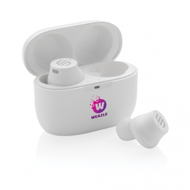 Logo trade promotional giveaways picture of: Urban Vitamin Napa earbuds