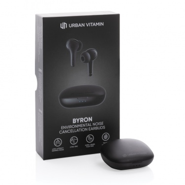 Logo trade promotional merchandise picture of: Urban Vitamin Byron ENC earbuds