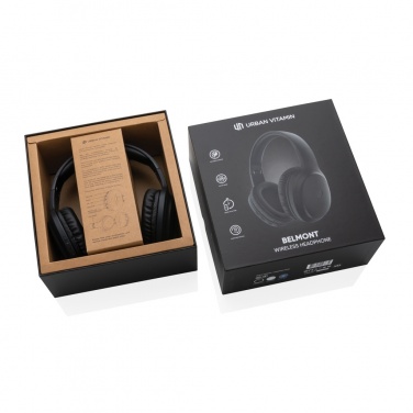 Logotrade promotional item image of: Urban Vitamin Belmont wireless headphone