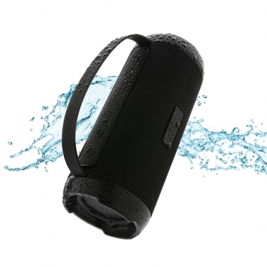 Logo trade promotional items image of: RCS recycled plastic Soundboom waterproof 6W speaker