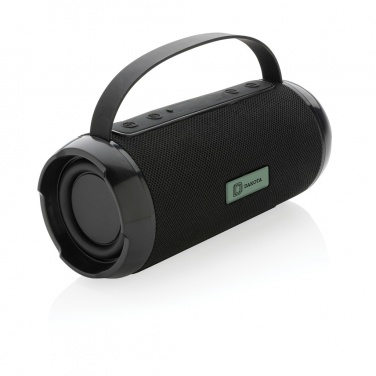 Logo trade promotional product photo of: RCS recycled plastic Soundboom waterproof 6W speaker