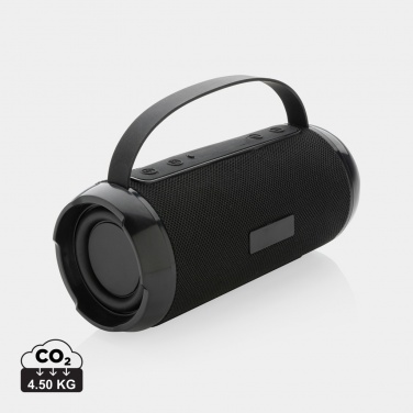 Logo trade promotional giveaways picture of: RCS recycled plastic Soundboom waterproof 6W speaker