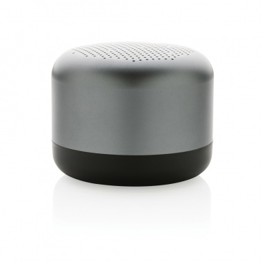 Logo trade promotional products image of: Terra RCS recycled aluminium 5W wireless speaker