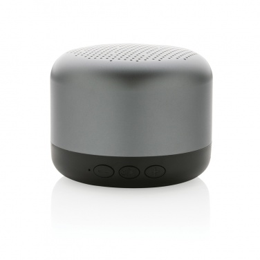 Logo trade promotional product photo of: Terra RCS recycled aluminium 5W wireless speaker