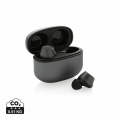 Terra RCS recycled aluminium wireless earbuds, grey