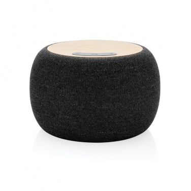 Logotrade advertising product picture of: RCS Rplastic/PET and bamboo 5W speaker