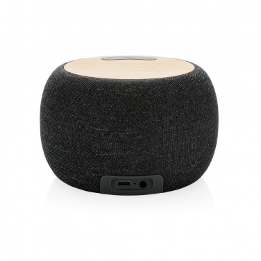 Logotrade promotional merchandise image of: RCS Rplastic/PET and bamboo 5W speaker