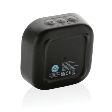 Logo trade promotional gifts image of: RCS recycled plastic Soundbox 3W speaker