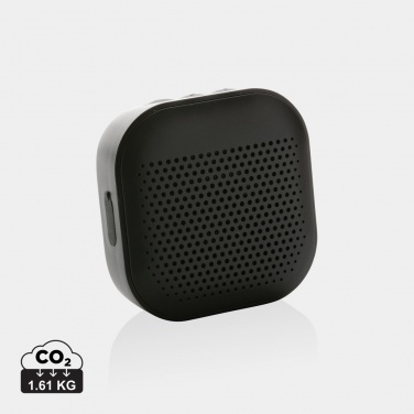 Logo trade promotional merchandise photo of: RCS recycled plastic Soundbox 3W speaker