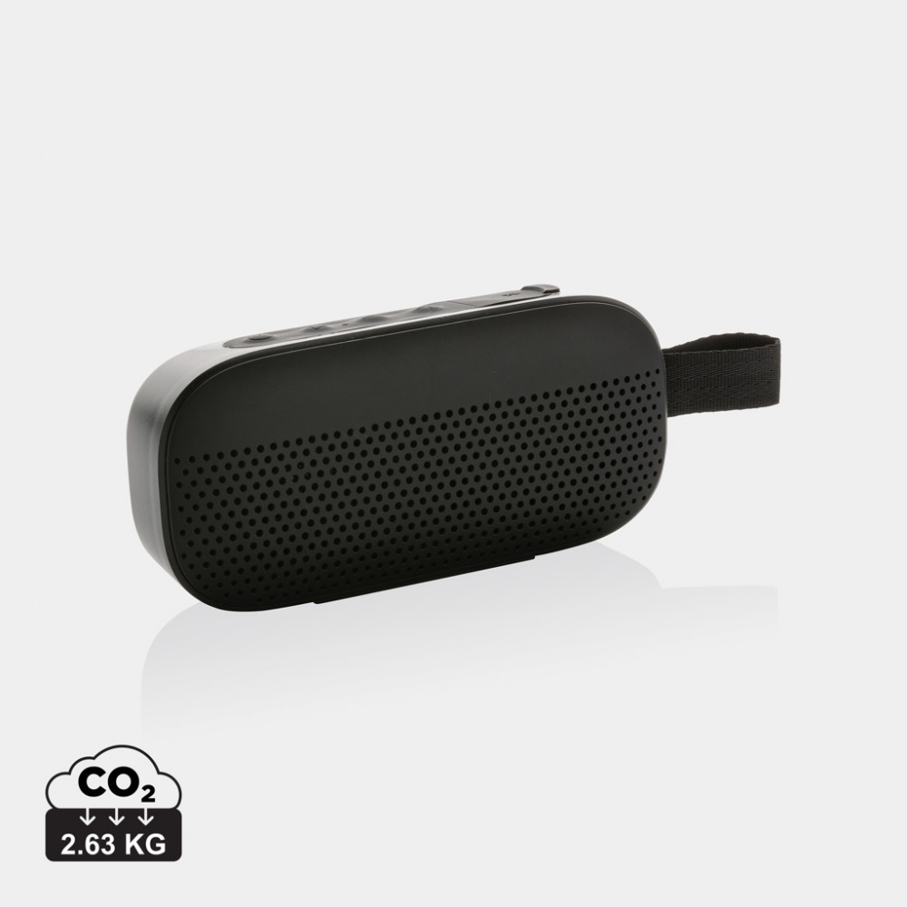 Logotrade promotional item picture of: RCS recycled plastic Soundbox 5W speaker