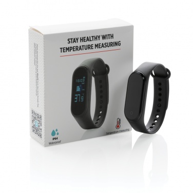 Logo trade promotional giveaway photo of: Stay Healthy Bracelet Thermometer