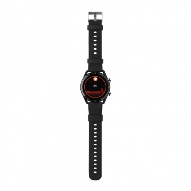 Logo trade promotional merchandise photo of: RCS recycled TPU Fit Watch round