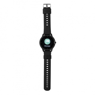 Logo trade promotional giveaway photo of: Swiss Peak RCS recycled TPU Watch