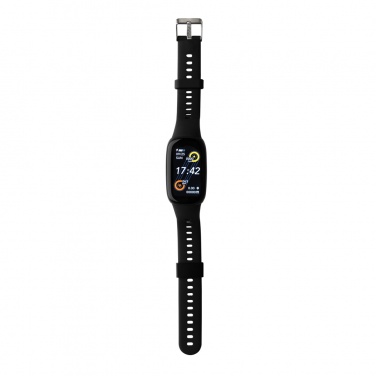 Logo trade promotional items image of: RCS recycled TPU  activity watch 1.47'' screen with HR