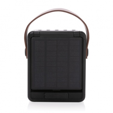 Logotrade promotional giveaways photo of: Skywave RCS recycled plastic solar speaker 12W