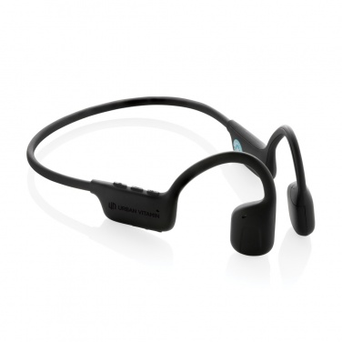 Logo trade promotional gifts picture of: Urban Vitamin Glendale RCS rplastic air conductive headphone