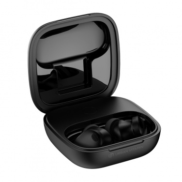 Logo trade promotional merchandise picture of: Lakewood RCS recycled and repairable wireless earbuds