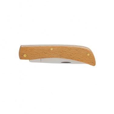 Logo trade promotional giveaway photo of: Wooden knife