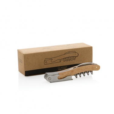 Logotrade promotional products photo of: Wooden Corkscrew