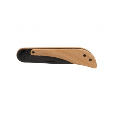 Logo trade business gifts image of: Nemus Luxury Wooden knife with lock