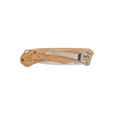 Logotrade business gift image of: Wooden outdoor knife