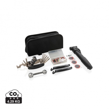 Logo trade promotional gifts image of: Bike repair kit set 17 pcs