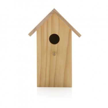 Logo trade advertising products picture of: Wooden birdhouse