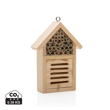 Logo trade business gifts image of: Small insect hotel