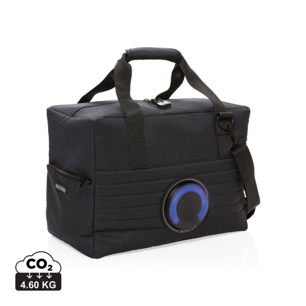 Logo trade promotional gifts image of: Party speaker cooler bag