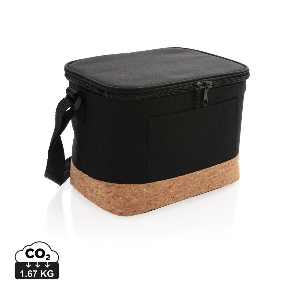 Logo trade promotional product photo of: Two tone cooler bag with cork detail