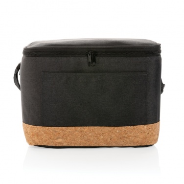 Logotrade promotional merchandise picture of: Impact AWARE™ XL RPET two tone cooler bag with cork detail