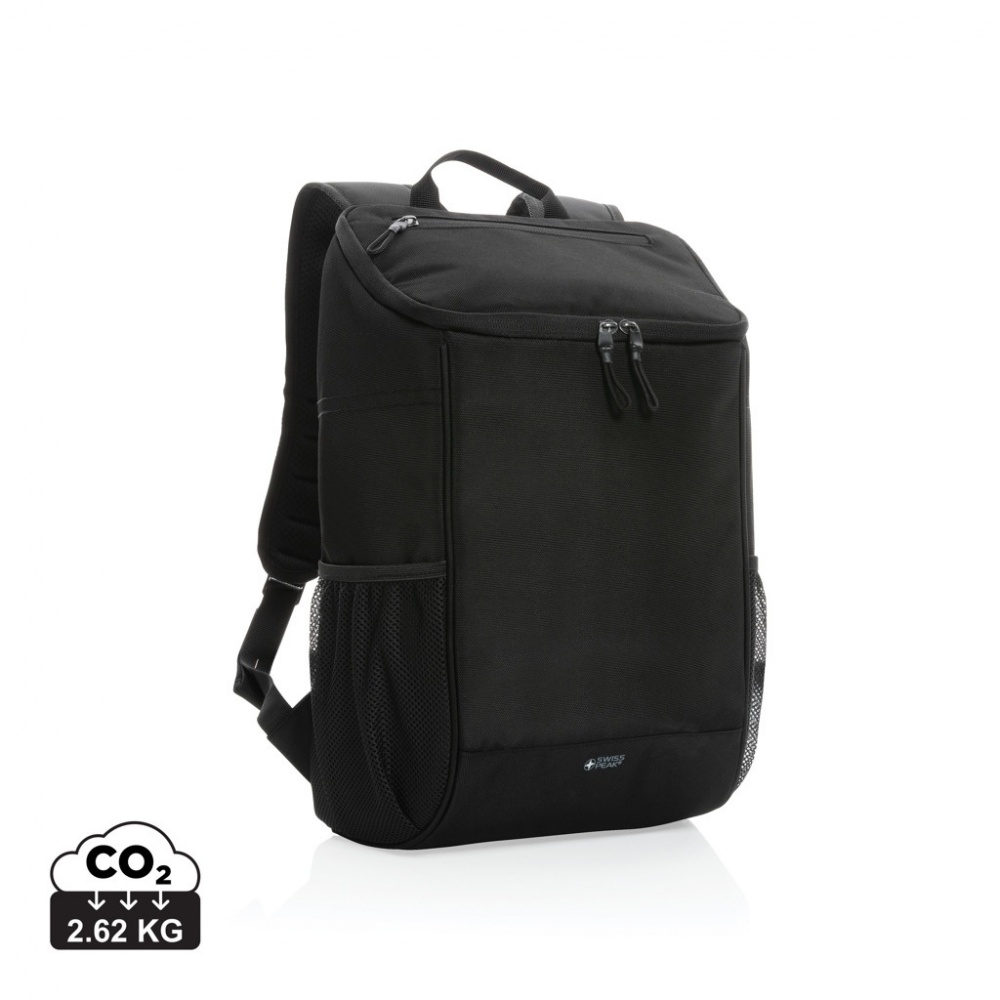 Logotrade promotional giveaway image of: Swiss Peak AWARE™ 1200D deluxe cooler backpack