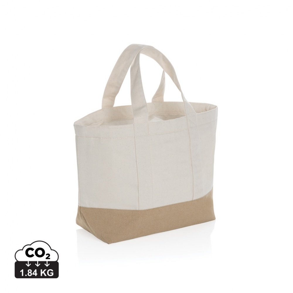 Logotrade promotional giveaway image of: Impact Aware™ 285 gsm rcanvas cooler bag undyed