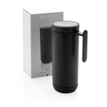 Logo trade promotional gift photo of: Clik leak proof travel mug