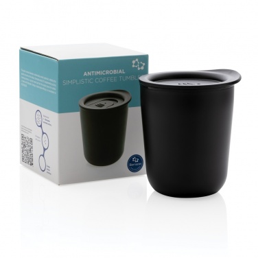 Logotrade promotional item picture of: Simplistic antimicrobial coffee tumbler