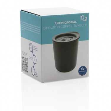 Logotrade promotional product picture of: Simplistic antimicrobial coffee tumbler