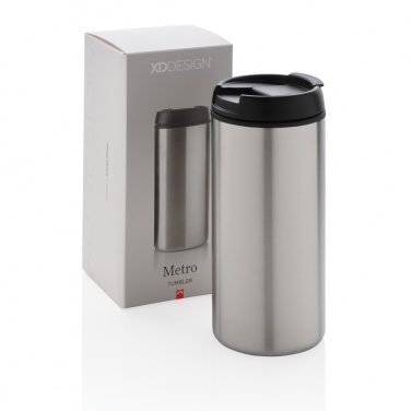 Logo trade corporate gifts image of: Metro tumbler