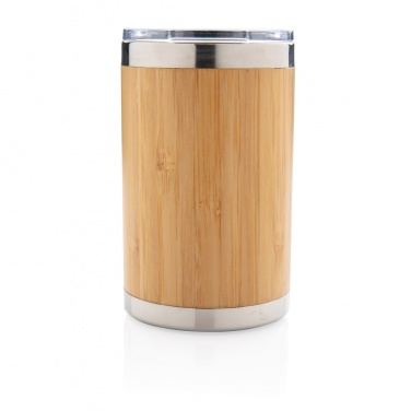 Logo trade promotional items picture of: Bamboo coffee to go tumbler