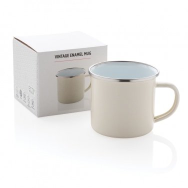 Logo trade promotional product photo of: Vintage enamel mug