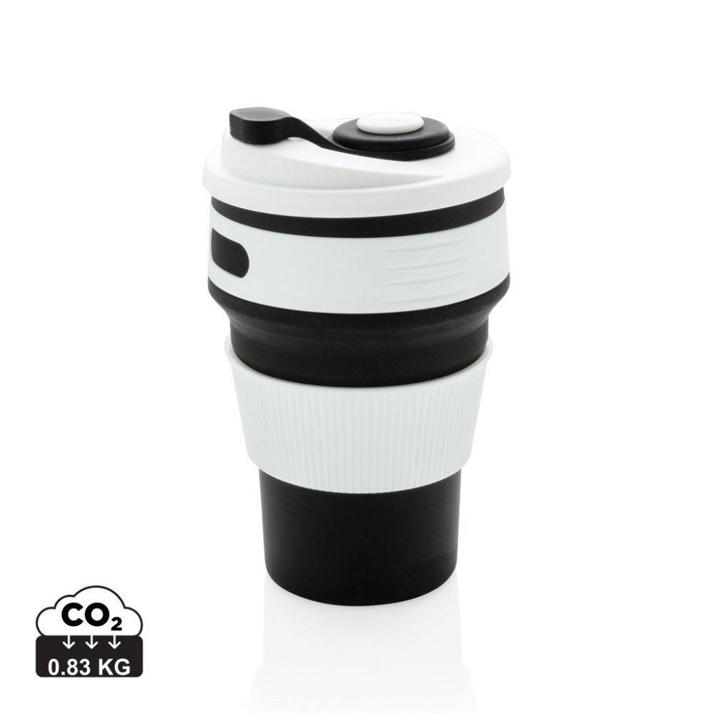 Logotrade promotional item picture of: Foldable silicone cup