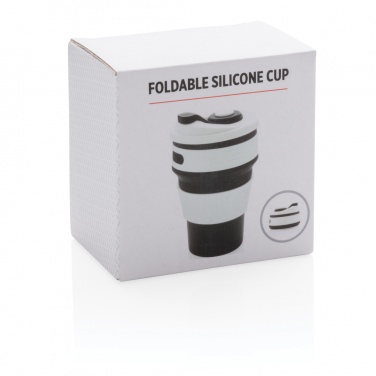 Logotrade promotional merchandise image of: Foldable silicone cup