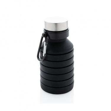 Logotrade corporate gift image of: Leakproof collapsible silicone bottle with lid