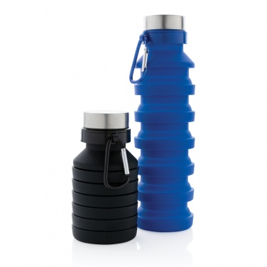 Logotrade promotional gift image of: Leakproof collapsible silicone bottle with lid