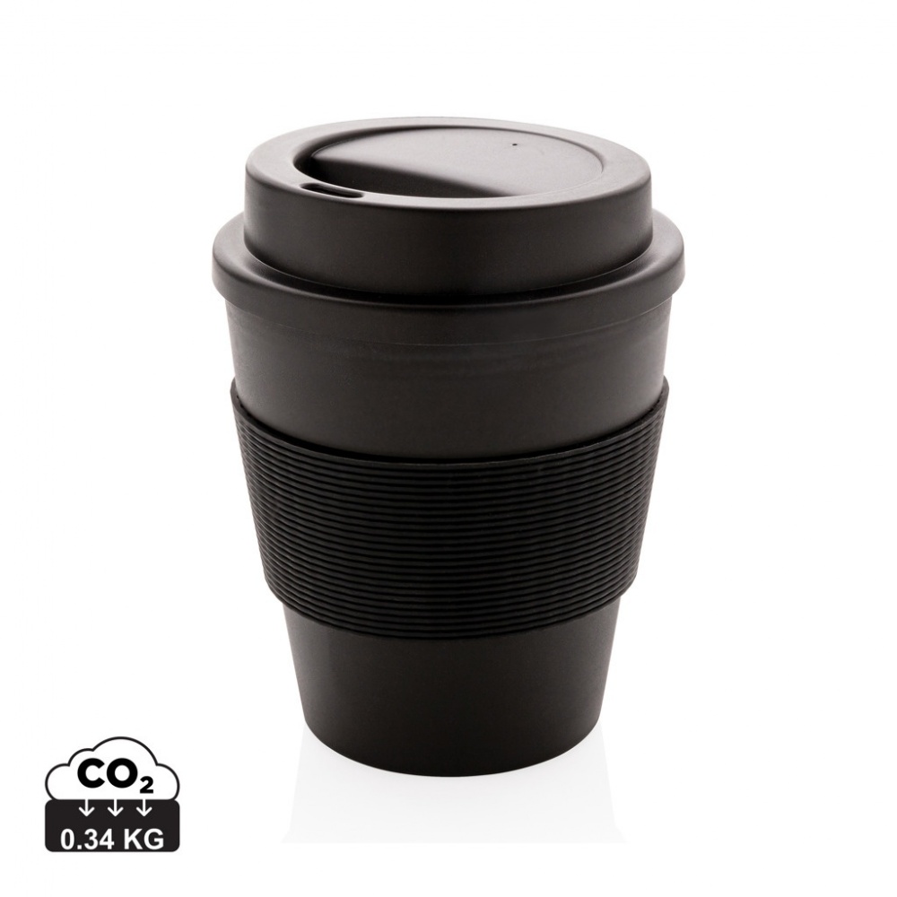 Logotrade promotional merchandise image of: Reusable Coffee cup with screw lid 350ml