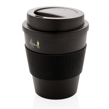 Logo trade promotional gifts image of: Reusable Coffee cup with screw lid 350ml