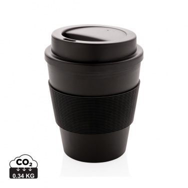 Logo trade promotional gift photo of: Reusable Coffee cup with screw lid 350ml