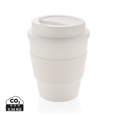 Logo trade promotional products image of: Reusable Coffee cup with screw lid 350ml