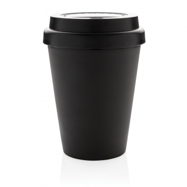 Logo trade promotional products picture of: Reusable double wall coffee cup 300ml