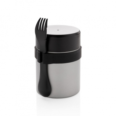 Logo trade promotional giveaway photo of: Bogota food flask with ceramic coating