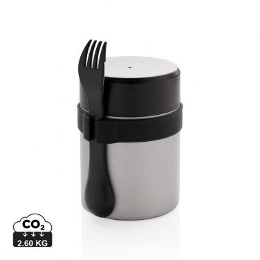 Logo trade promotional merchandise photo of: Bogota food flask with ceramic coating